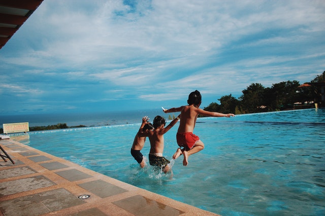 toallas piscina para natación