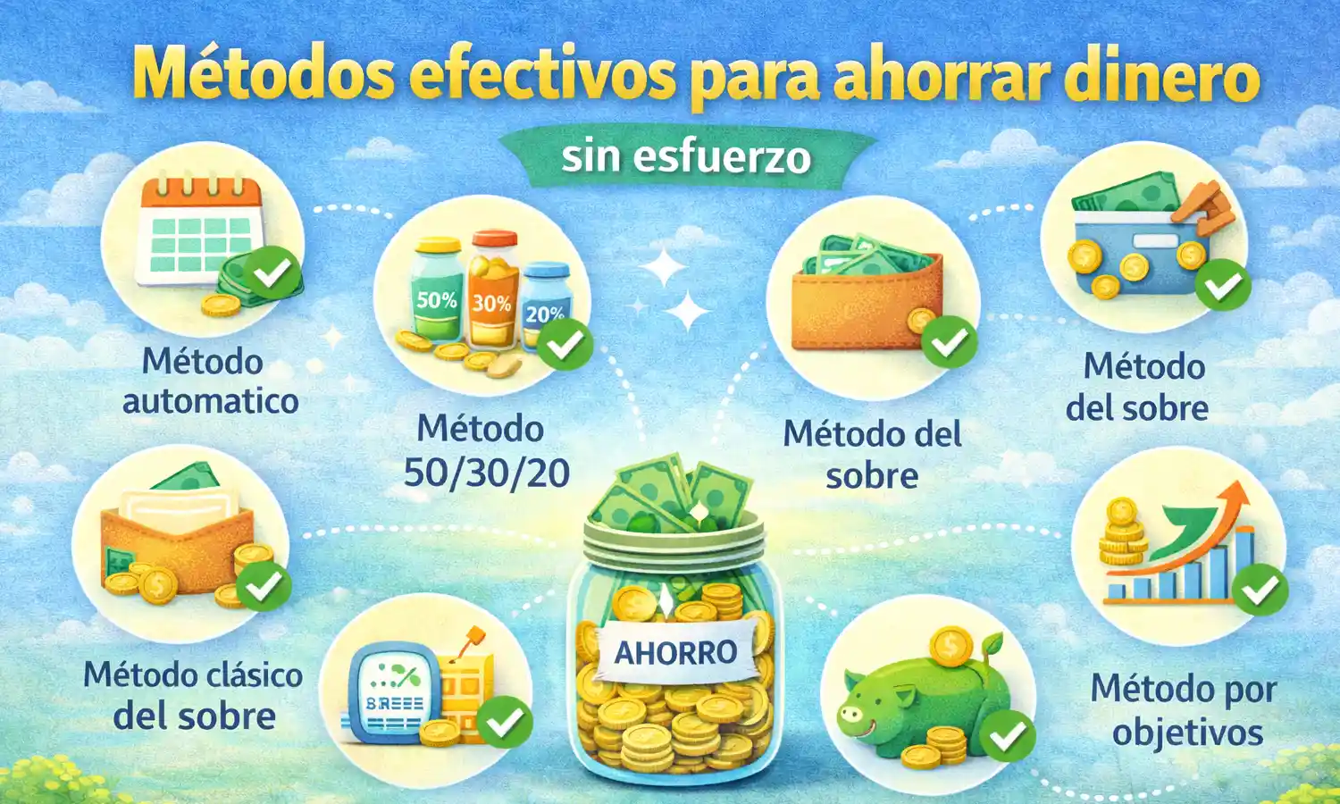 METODOS AHORRAR DINERO